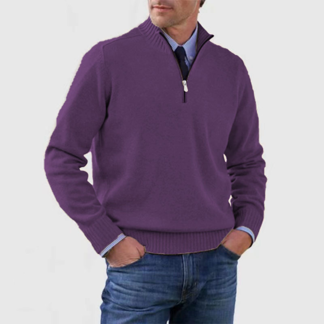 Carloset | Herren Warmer Langarmpullover | Winter