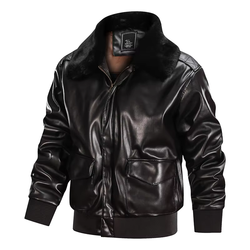 York | Herren Weinlese Jacke