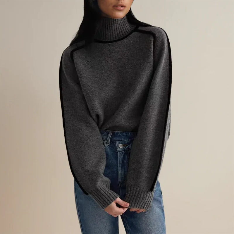 Meikena | Damen Warmer Rollkragenpullover | Winter
