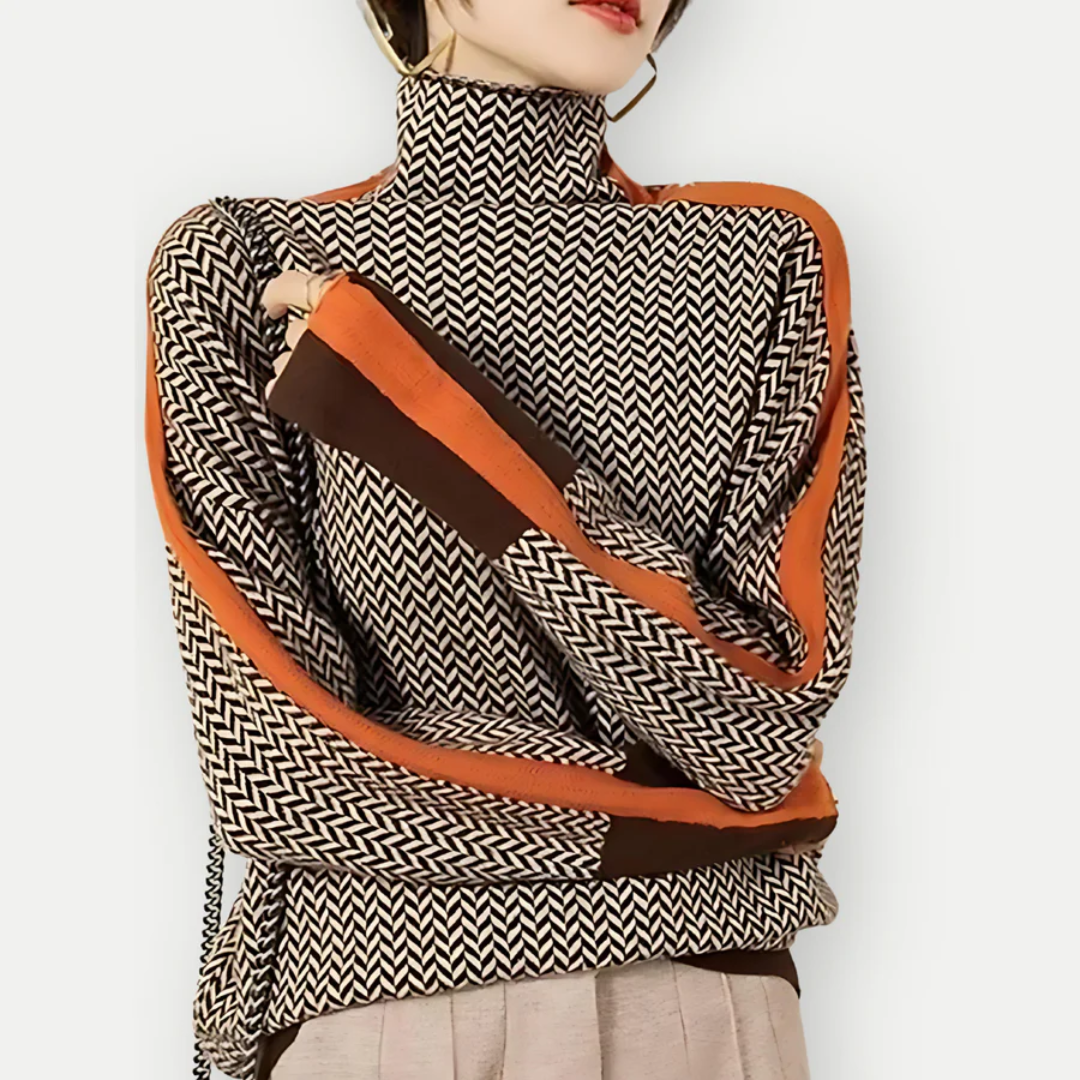 Clauzia | Damen Moderne Winterpullover | Lange Ärmel