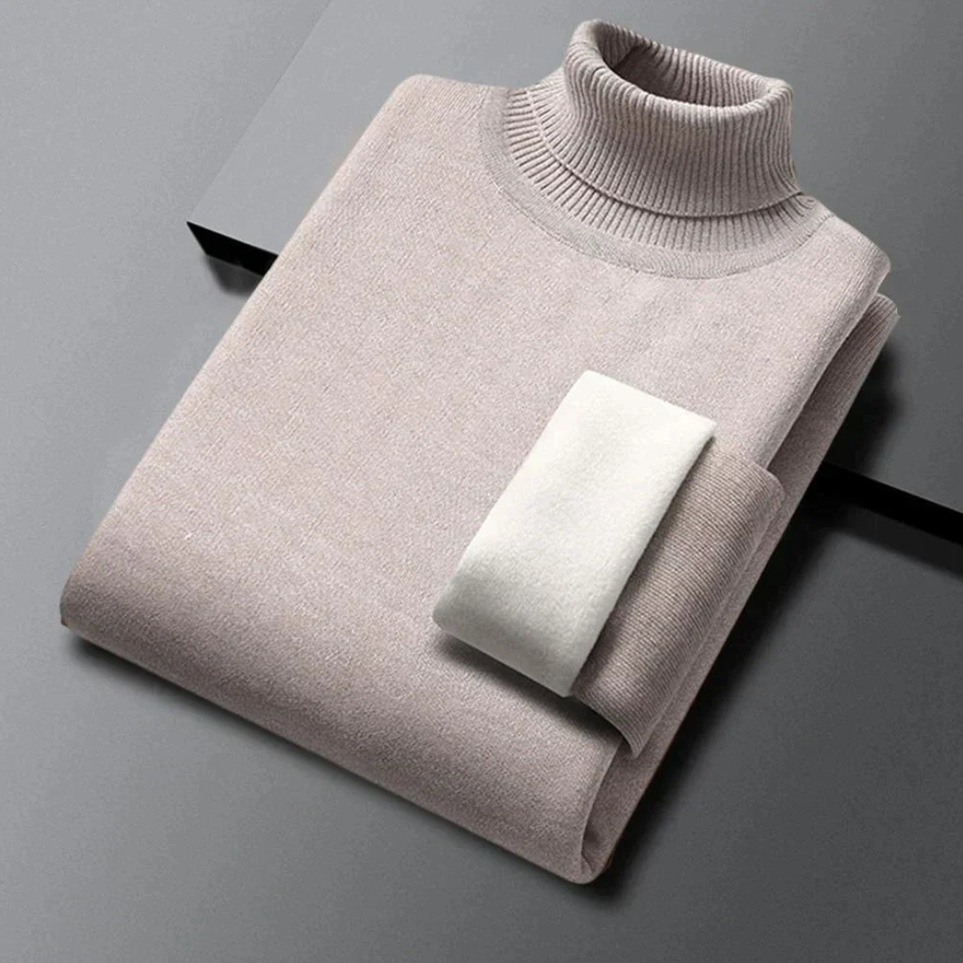Herren Rollkragenpullover Warmer Winterpullover | Strick