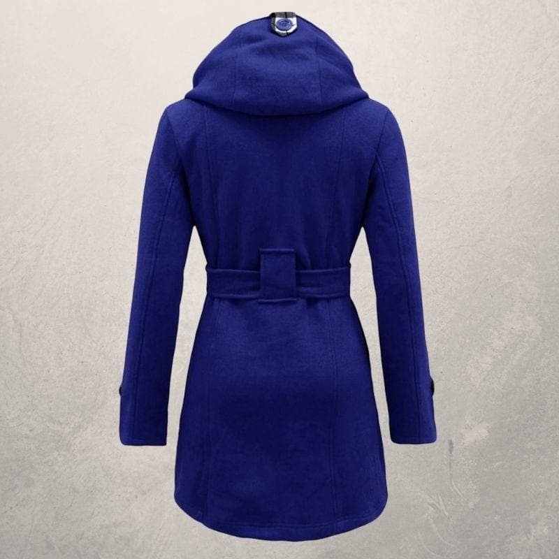 Warme Langer Wintermantel Damen | Taillengürtel