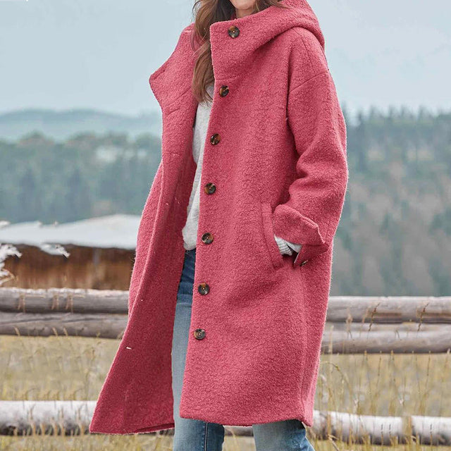 Renateil | Warme Wintermantel Damen | Lang