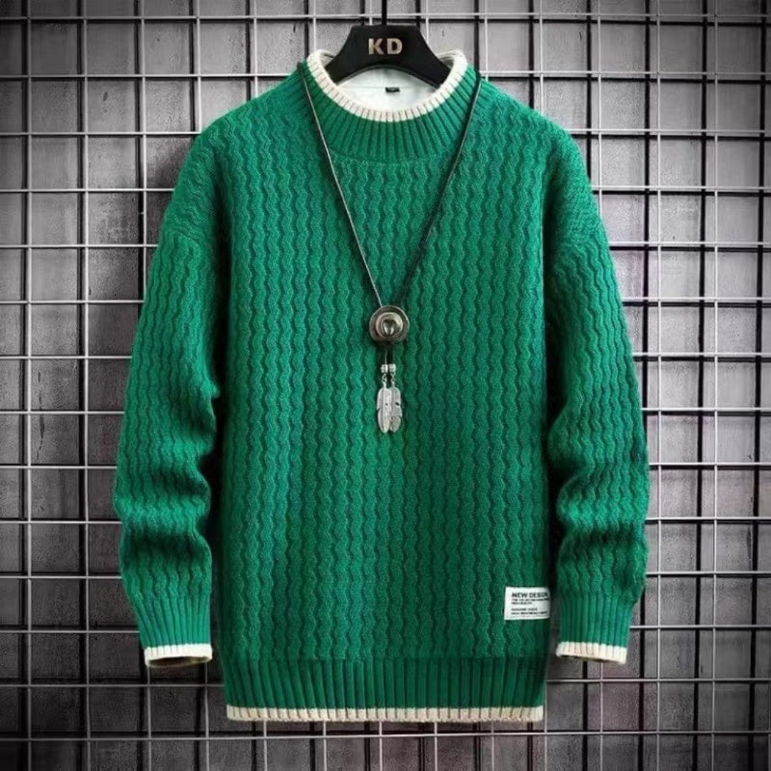 Berdlin | Herren Winter Langarm Pullover | Warm