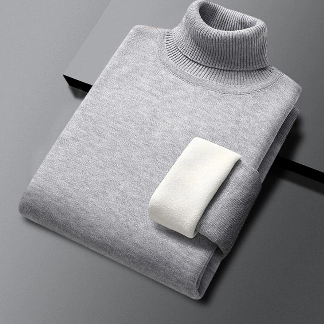 Herren Rollkragenpullover Warmer Winterpullover | Strick
