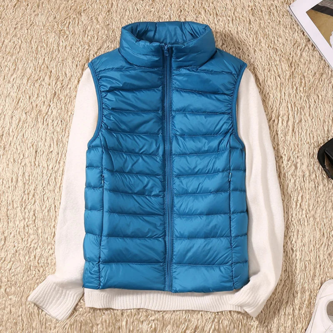 Melita | Damen Classic Streetwear Weste | Lässig