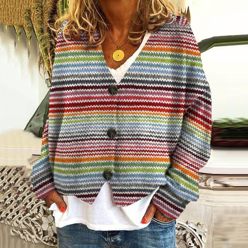 Petrani | Norweger Kurzstrickjacken Damen | Jahrgang