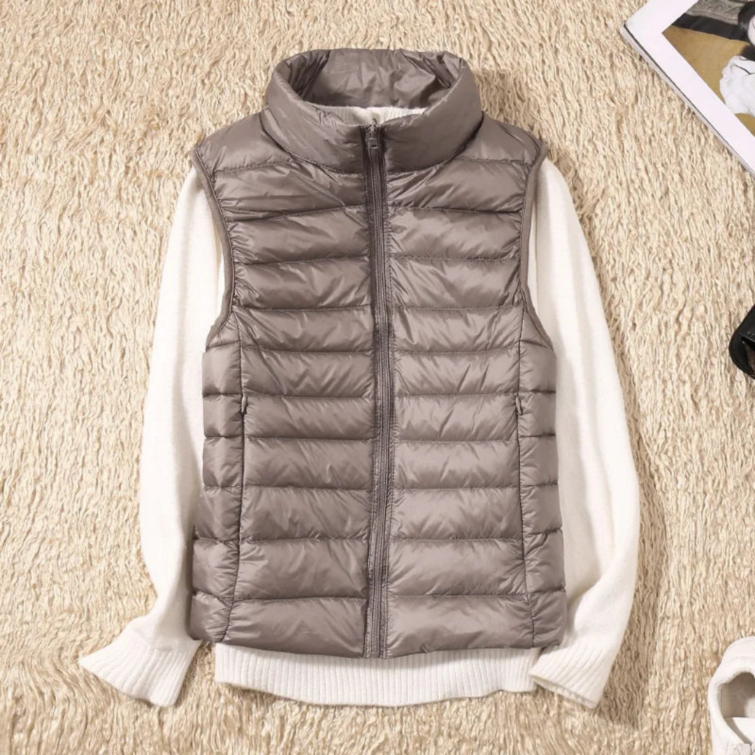 Melita | Damen Classic Streetwear Weste | Lässig