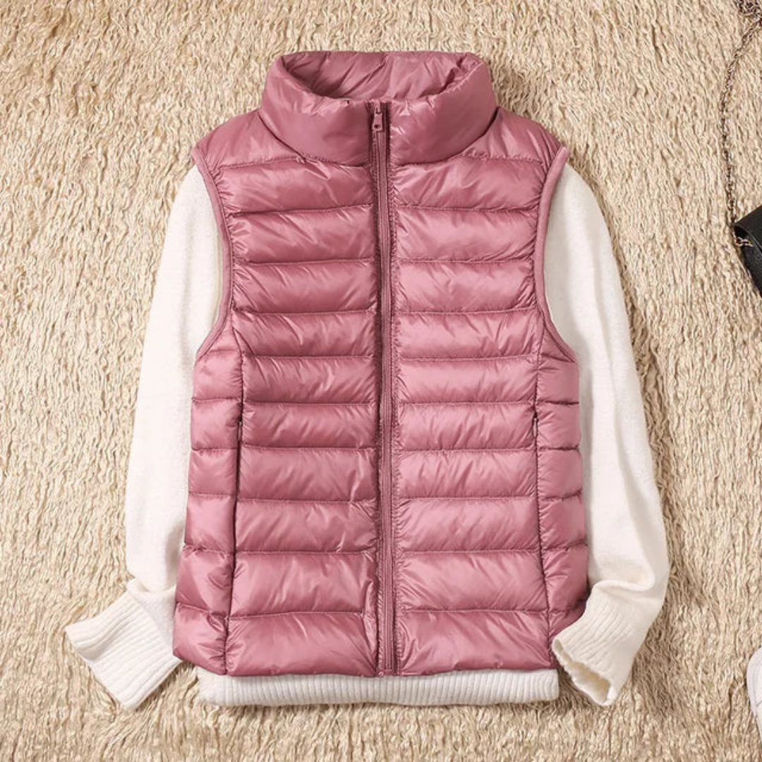 Melita | Damen Classic Streetwear Weste | Lässig