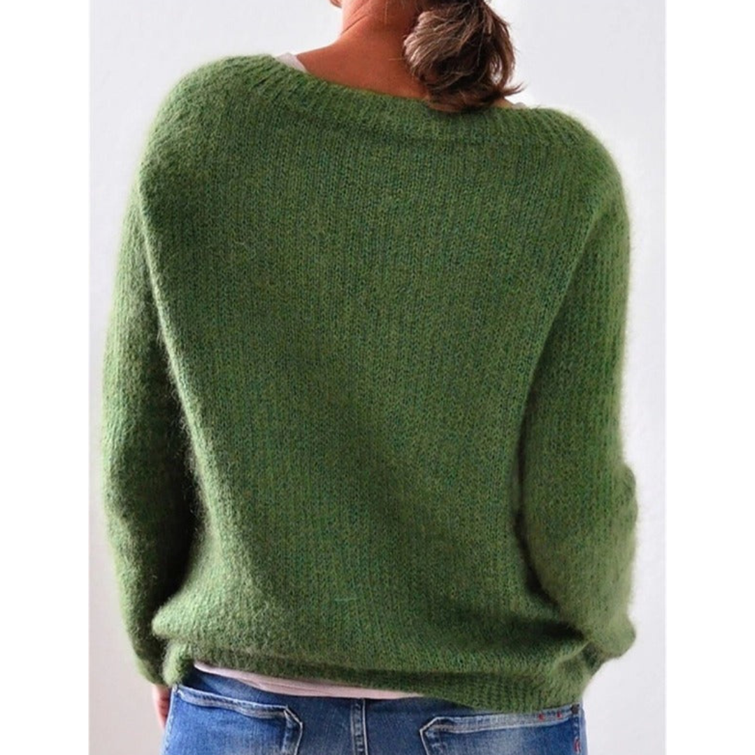 Hannahim | Damen Warmer Strickpullover | Winter