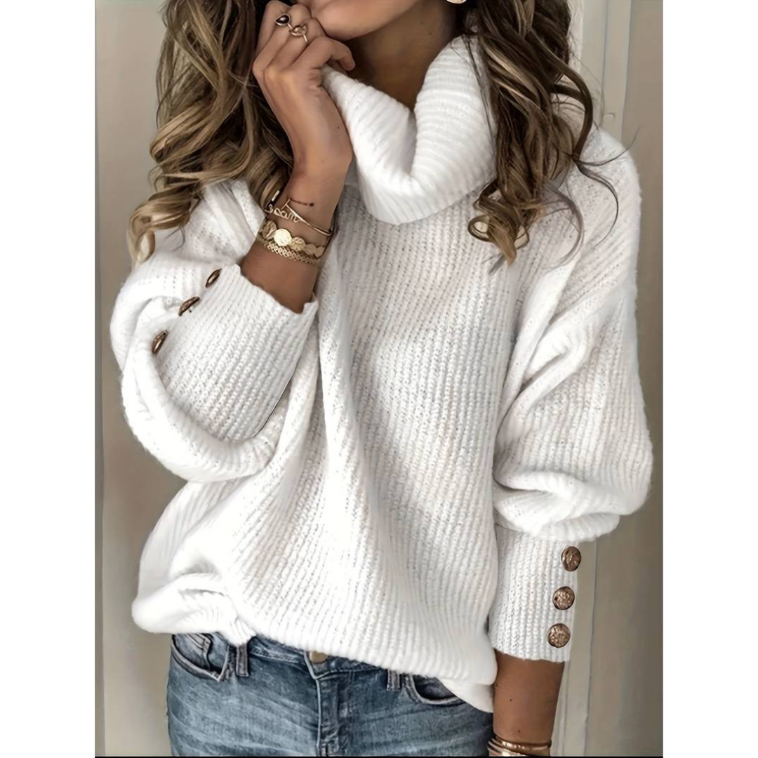 Helgan | Damen Rollkragenpullover | Warm