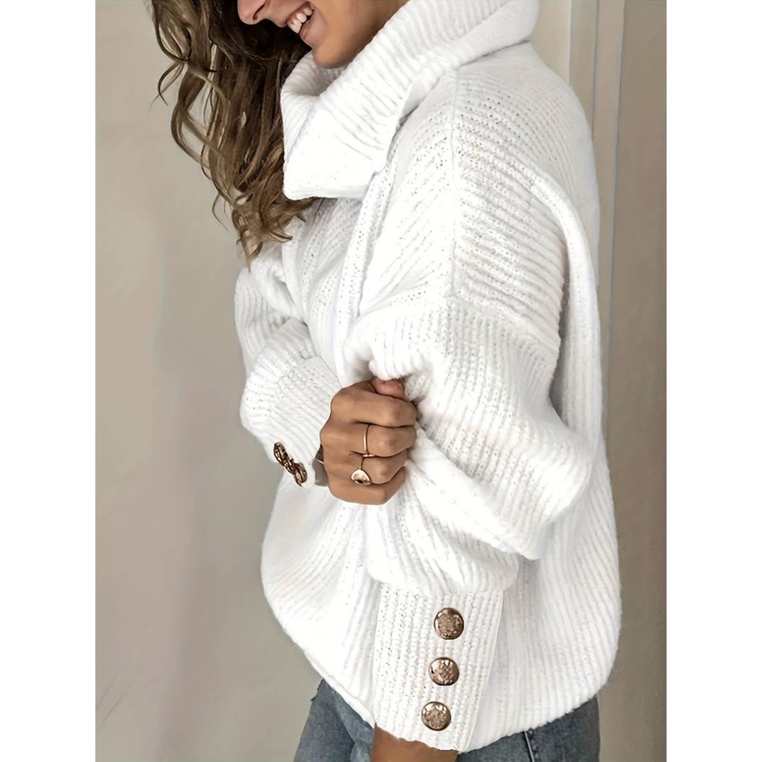 Helgan | Damen Rollkragenpullover | Warm