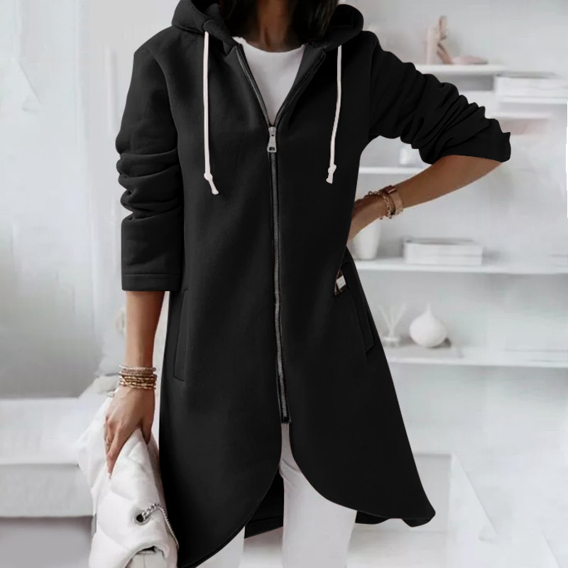Berit | Lange Winterjacke Damen | Warm