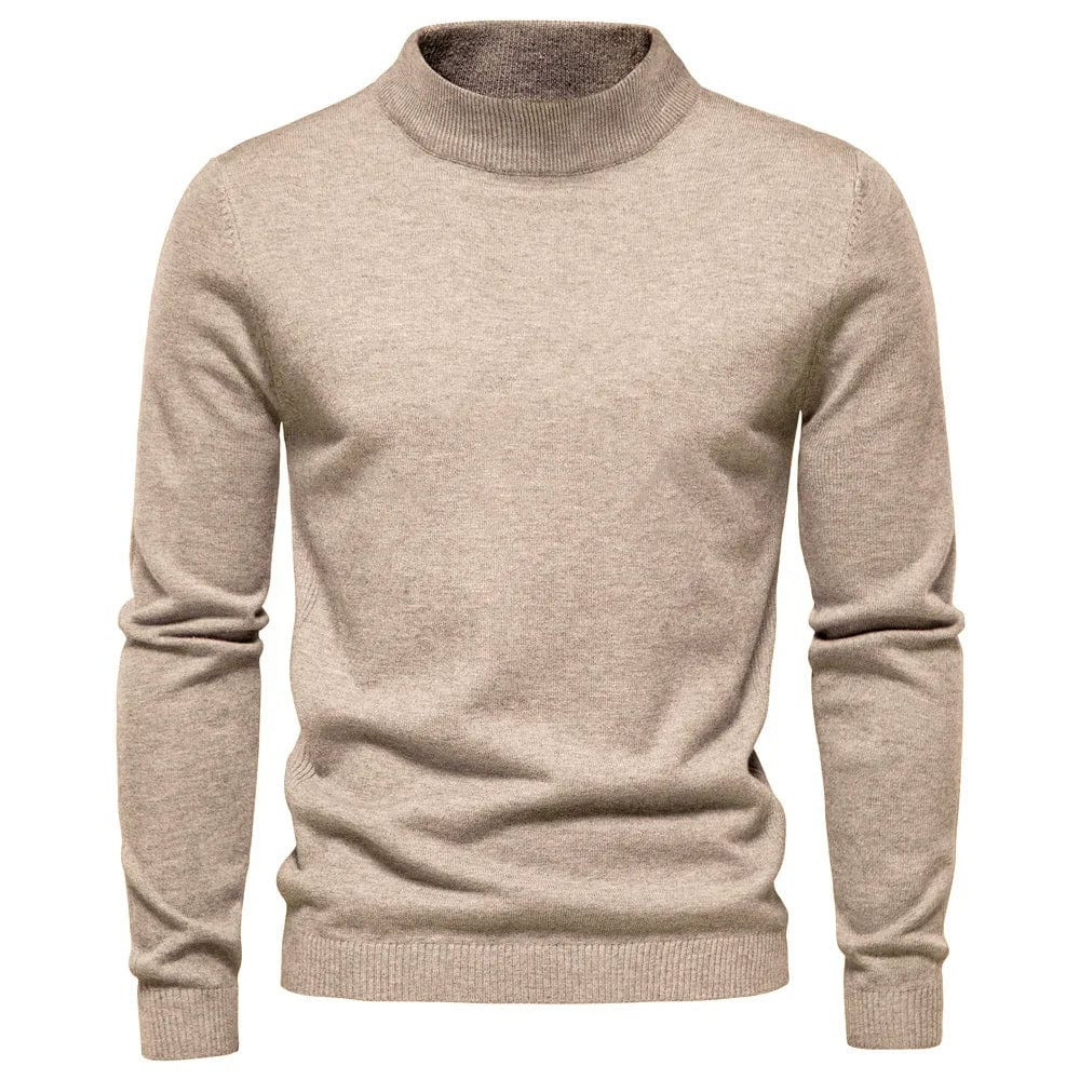 Herren Rollkragen Warmer Winterpullover | Langarm