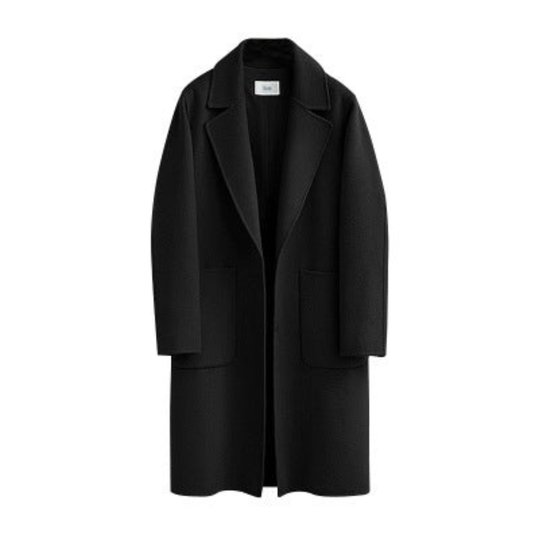 Damen Langarm Winter Warm Trench Mantel | Lange