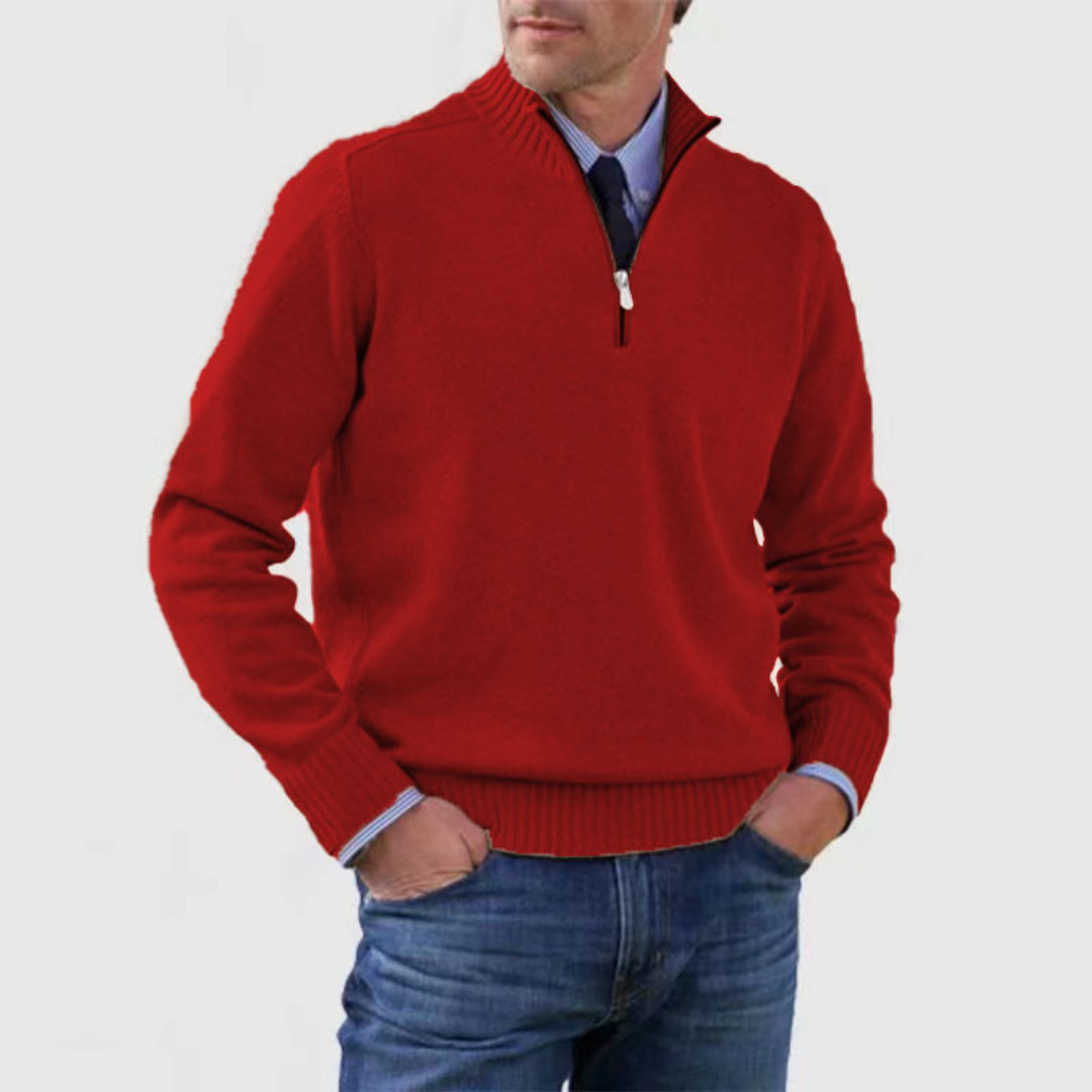 Carloset | Herren Warmer Langarmpullover | Winter