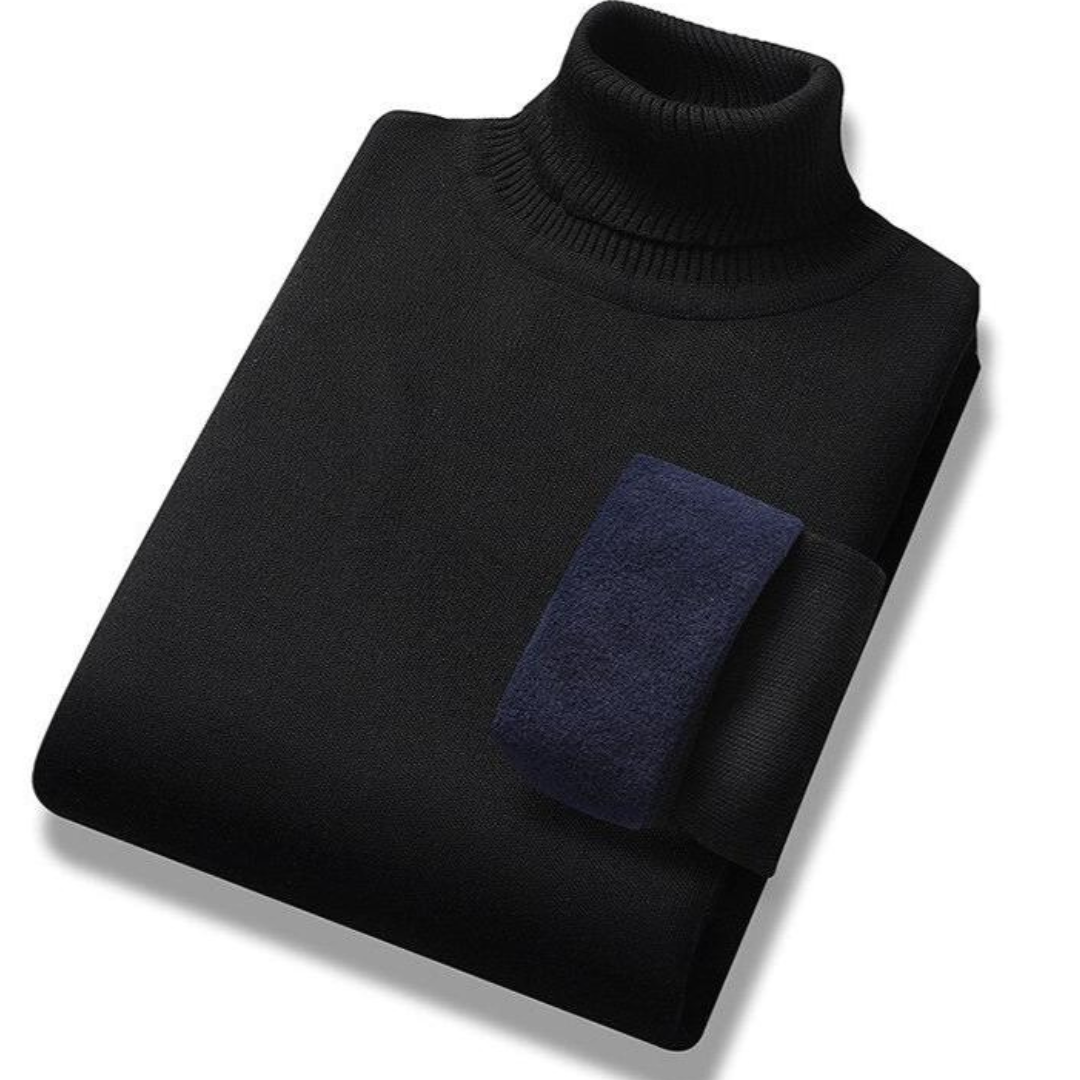 Herren Rollkragenpullover Warmer Winterpullover | Strick