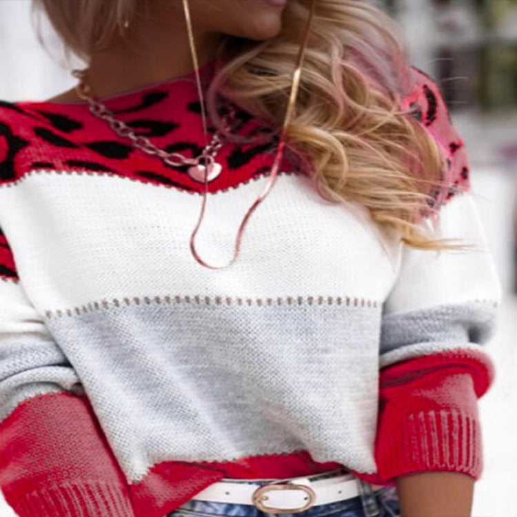 Iridian | Damen Bedruckter Pullover | Warm