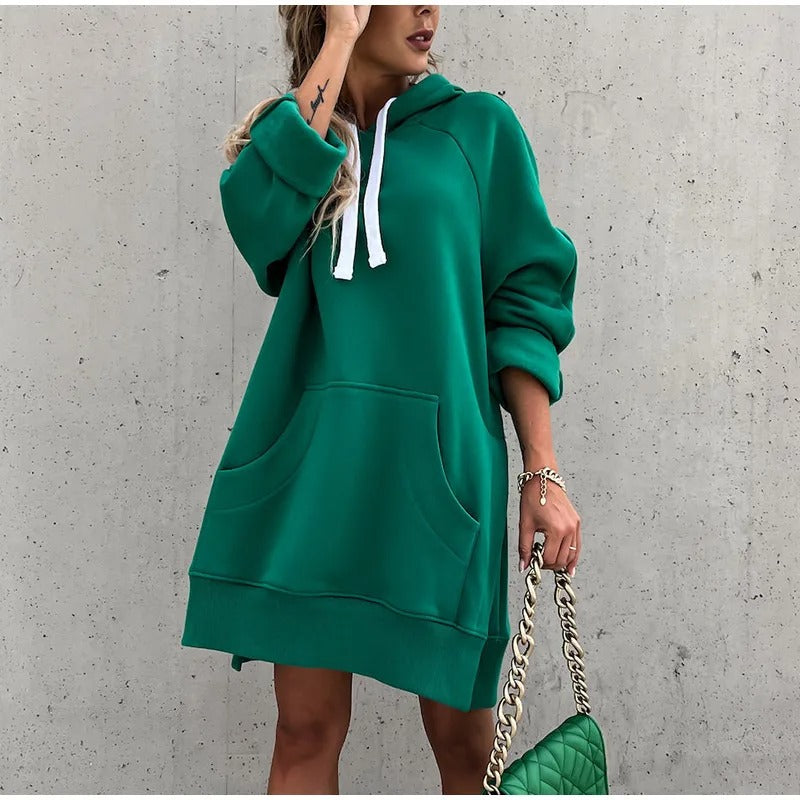 Evana | Damen Kapuzenpullover in Übergröße