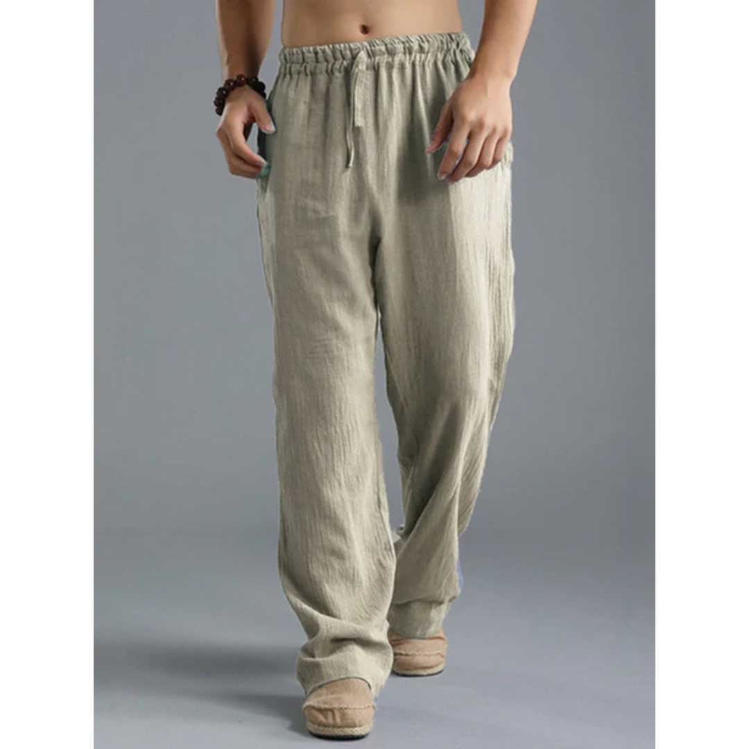 Herren Entspannte Passform Lounge Hose | Weites Bein