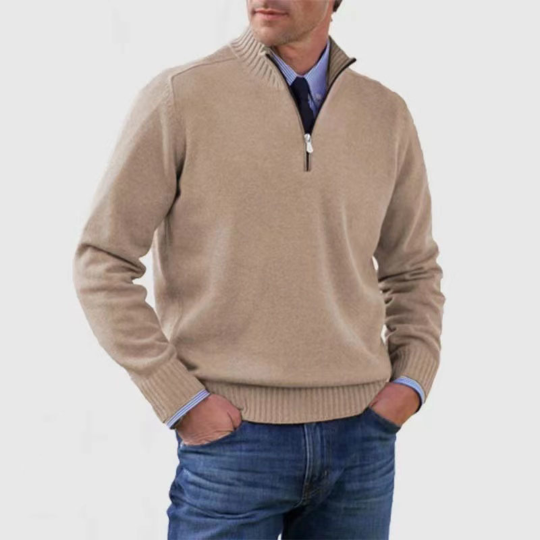 Carloset | Herren Warmer Langarmpullover | Winter