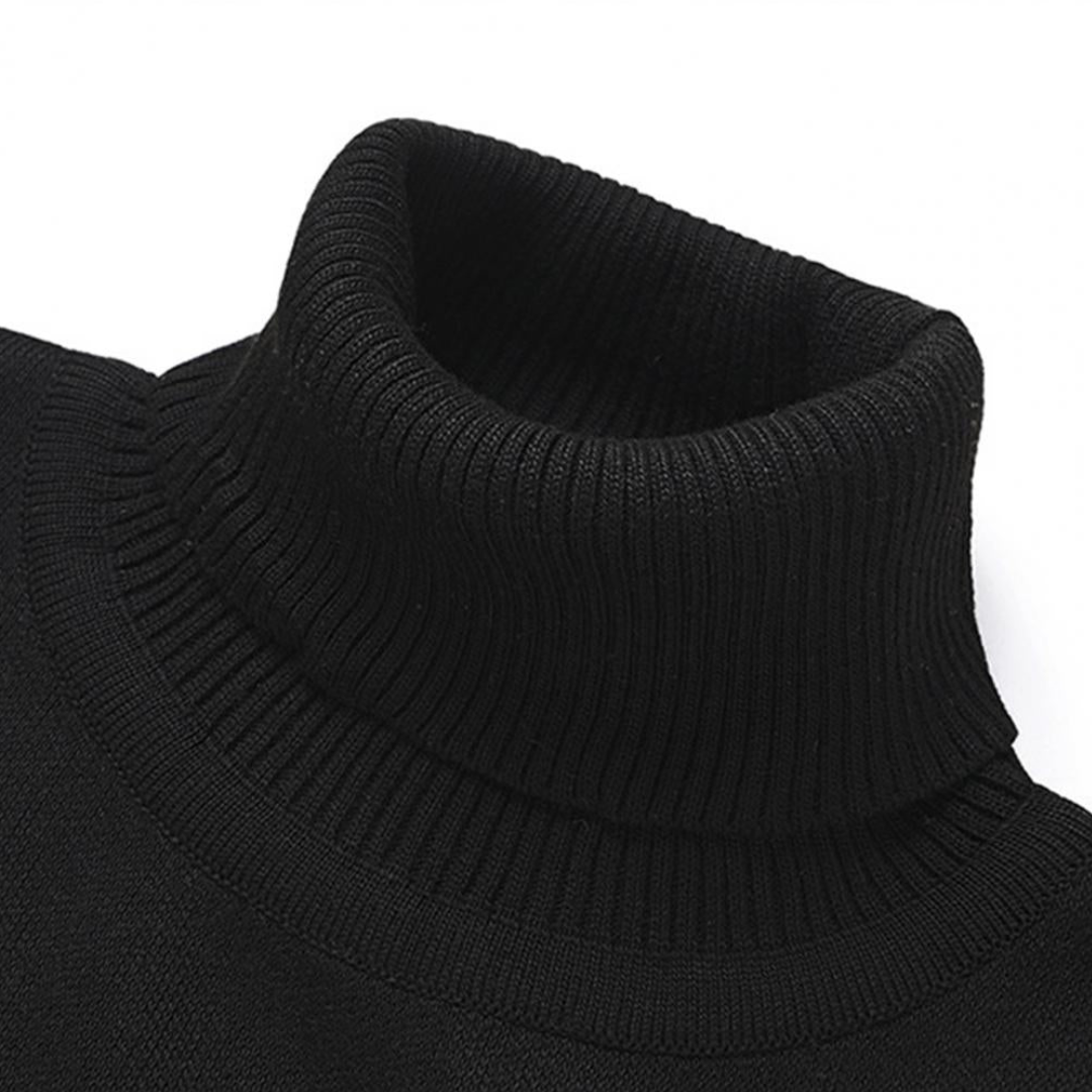 Herren Rollkragenpullover Warmer Winterpullover | Strick