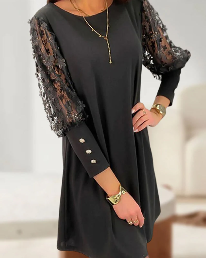 Jaromira | Schwarz Festliches Kleid Damen | Lang