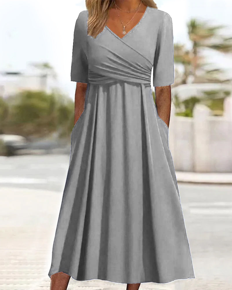 Jasmin | Hochzeitsgäste Festliches Kleid Damen | Midikleid