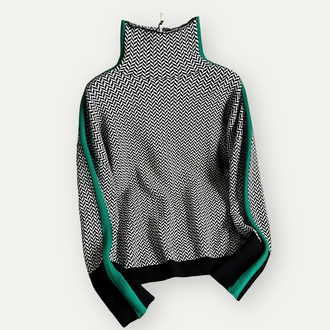 Clauzia | Damen Moderne Winterpullover | Lange Ärmel