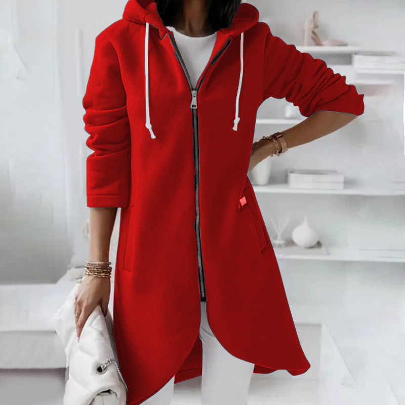 Berit | Lange Winterjacke Damen | Warm