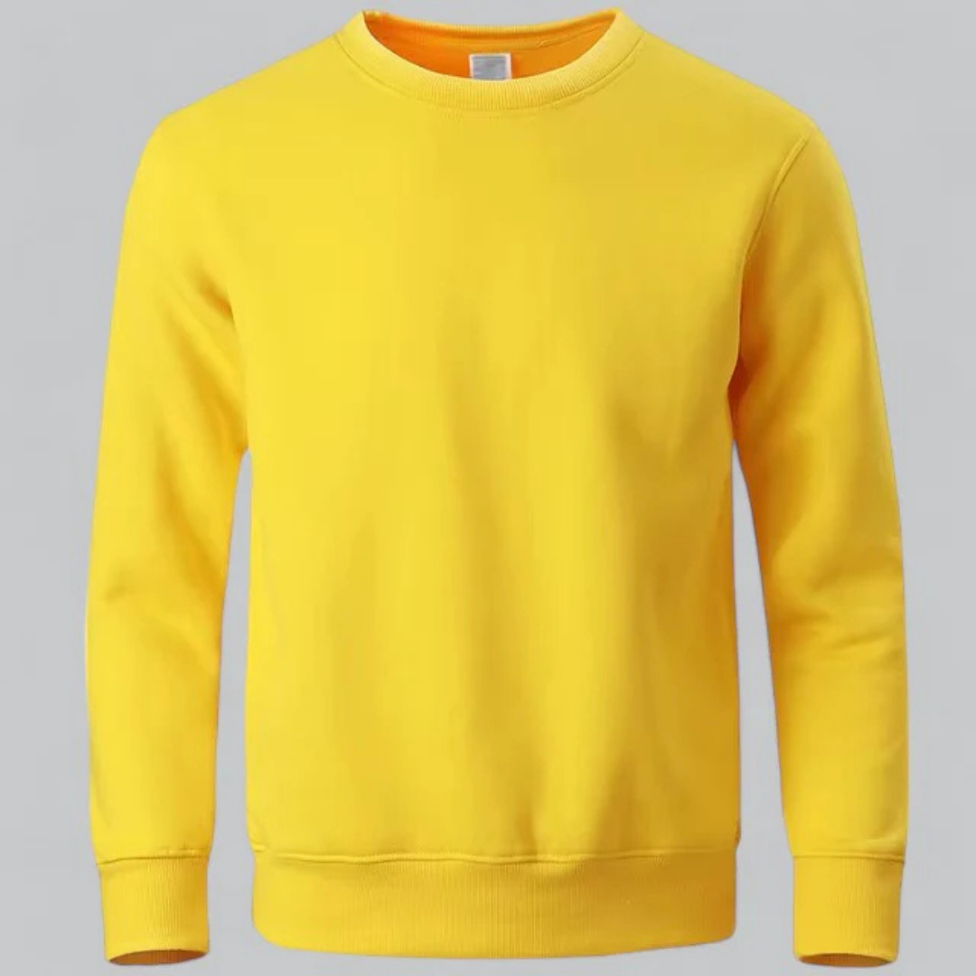 Herren Rundhalsausschnitt Sweatshirt | Langarm