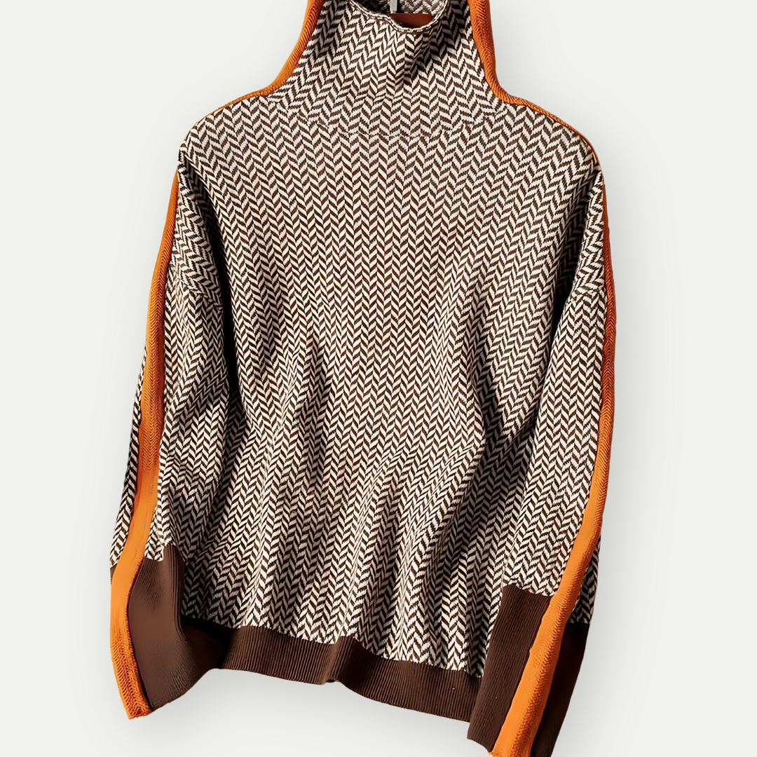 Clauzia | Damen Moderne Winterpullover | Lange Ärmel