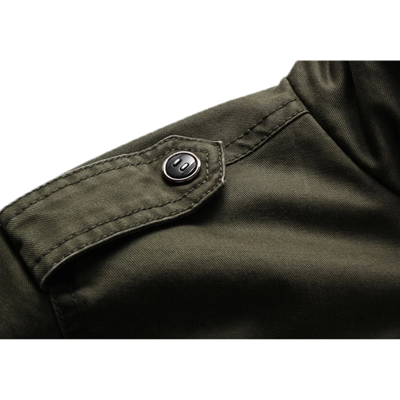 Moritzal | Herren Militärjacke | Reißverschluß