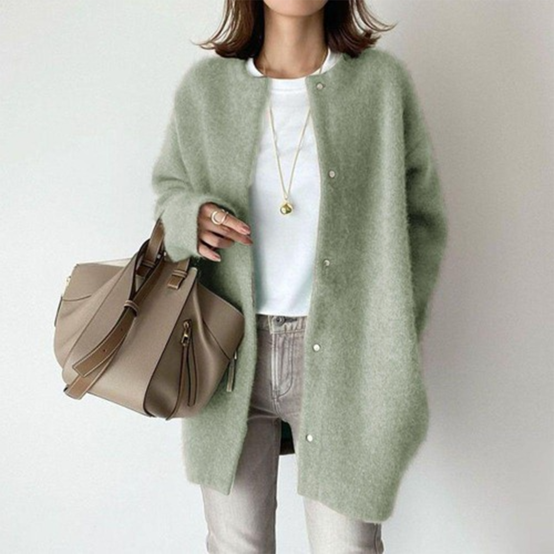 Caroline | Damen Mantel aus Stoff