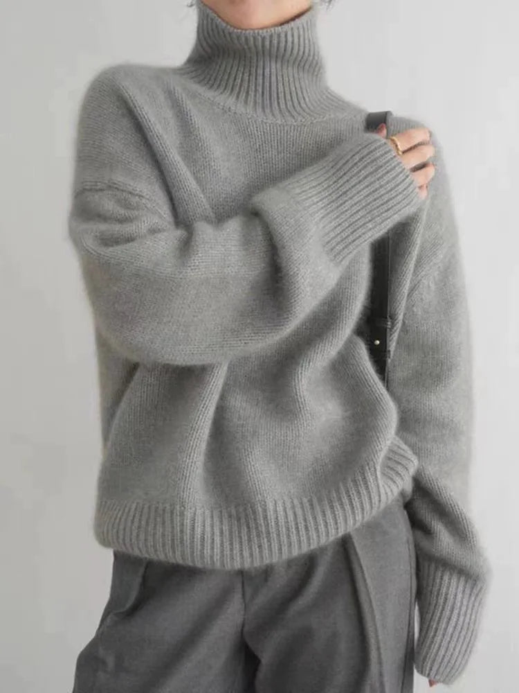 Gelassenheit | Rollkragenpullover für Damen