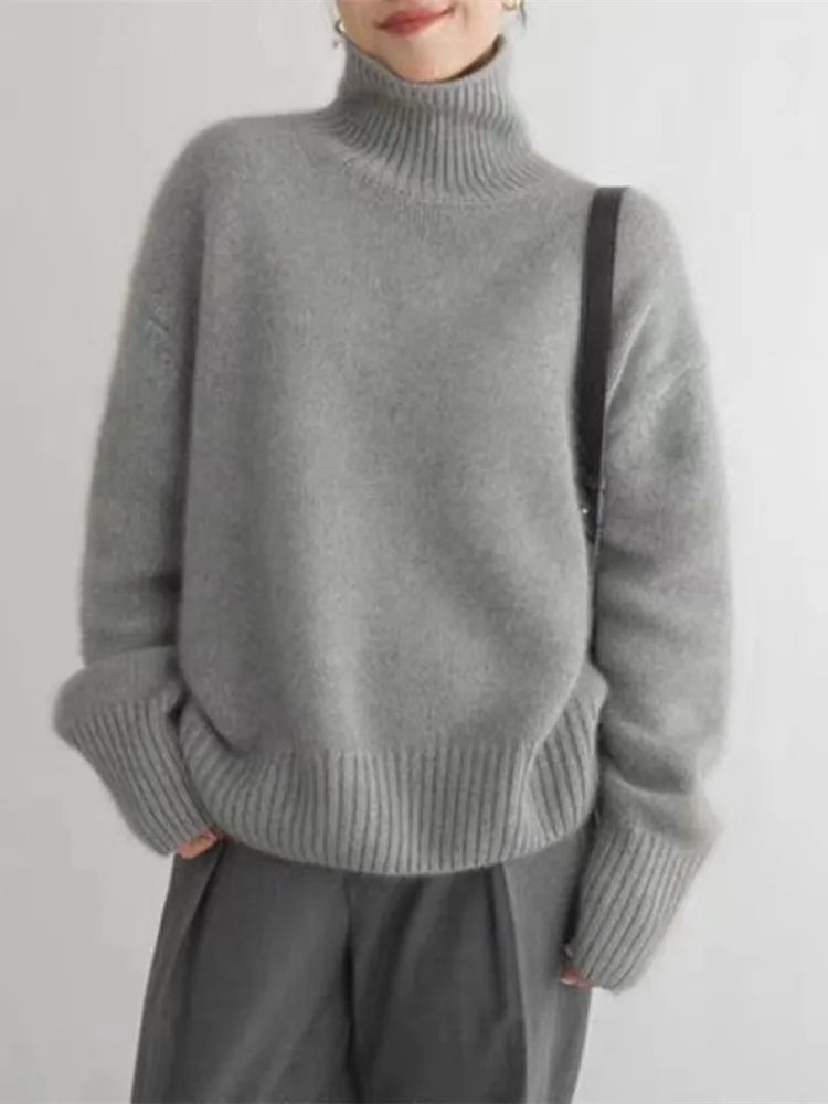 Gelassenheit | Rollkragenpullover für Damen