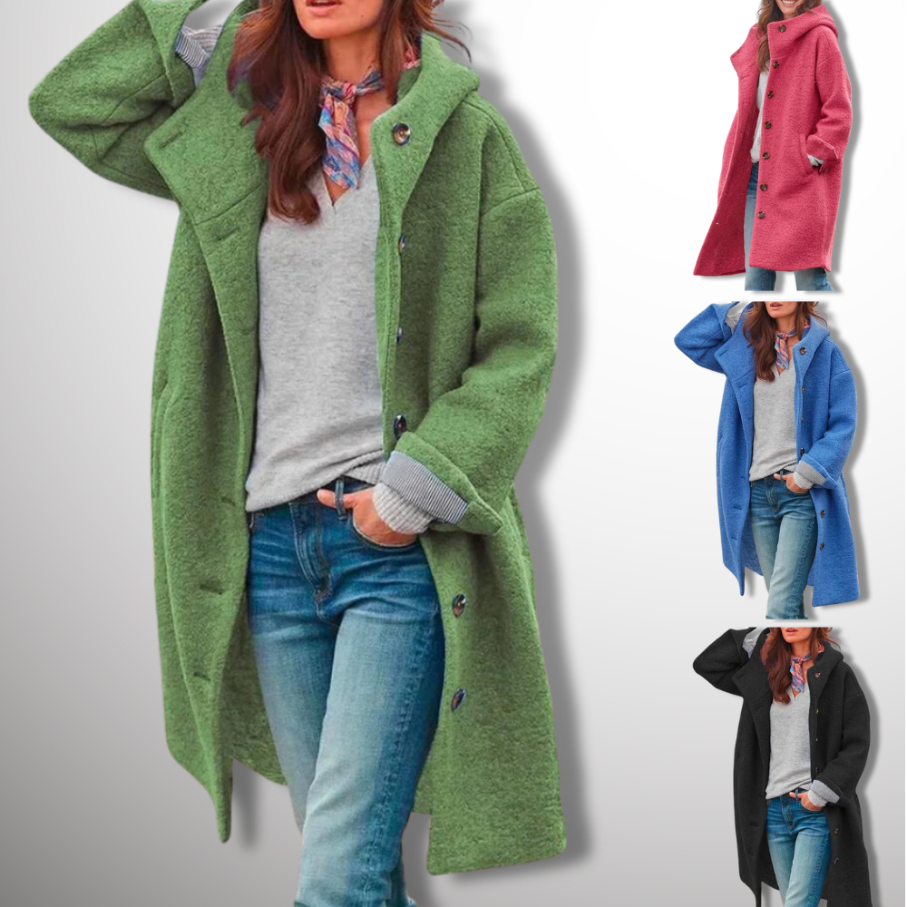 Renateil | Warme Wintermantel Damen | Lang