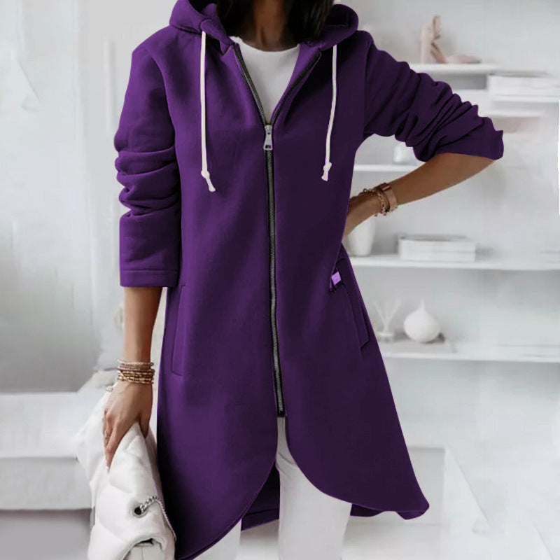 Berit | Lange Winterjacke Damen | Warm