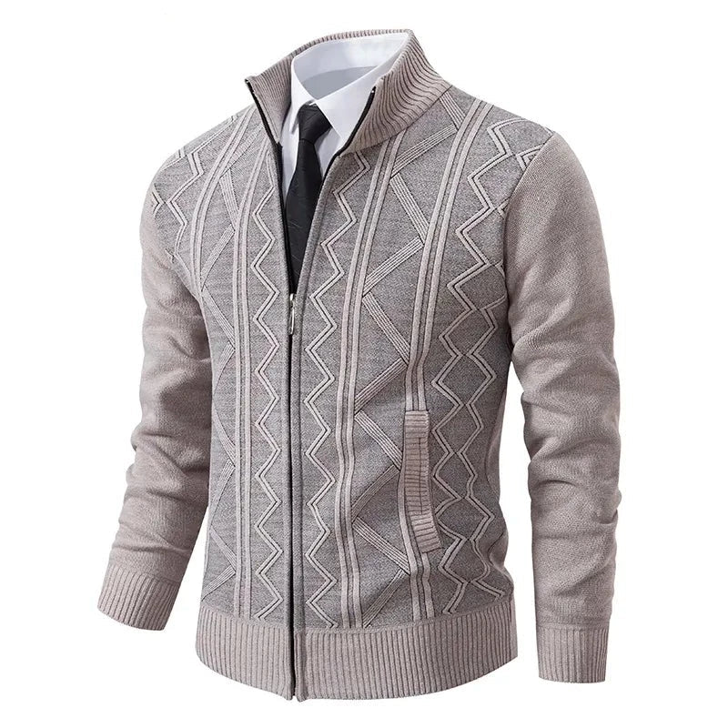 Moderne Herren Strickjacke | Winter