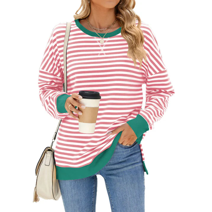 Damen Übergröße Sweatshirt | Langarm