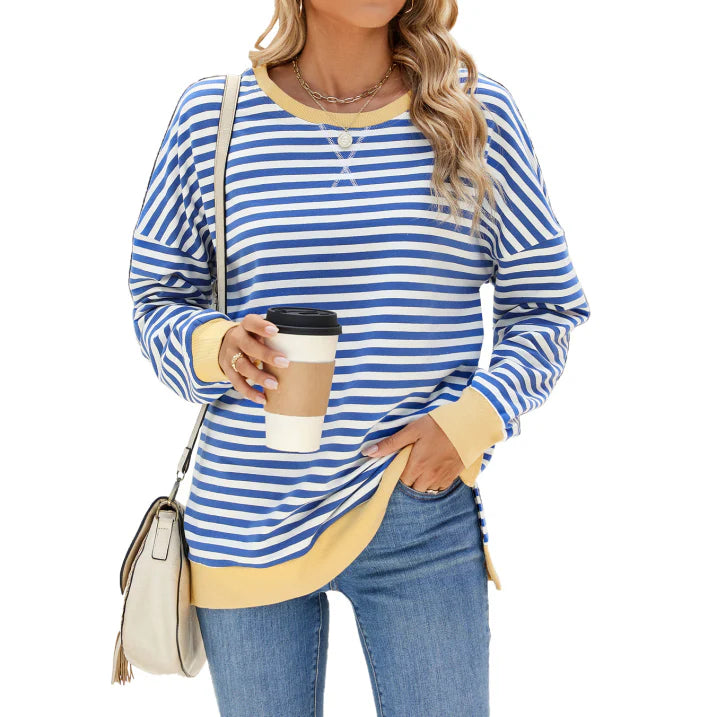 Damen Übergröße Sweatshirt | Langarm