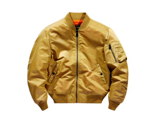 Moderne Bomberjacke Herren | Reißverschluss