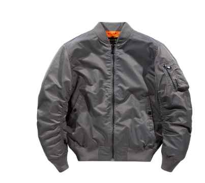 Moderne Bomberjacke Herren | Reißverschluss