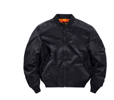 Moderne Bomberjacke Herren | Reißverschluss