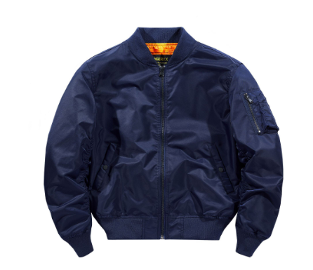 Moderne Bomberjacke Herren | Reißverschluss