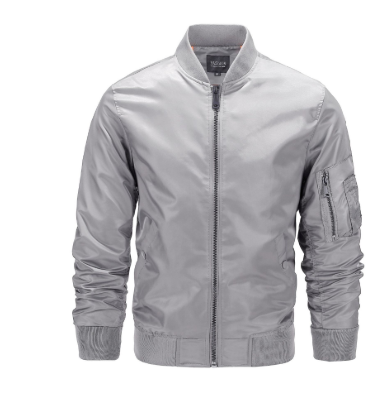 Moderne Bomberjacke Herren | Reißverschluss