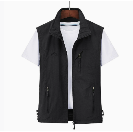 Herren atmungsaktive winddichte Reißverschlussjacke | Draußen