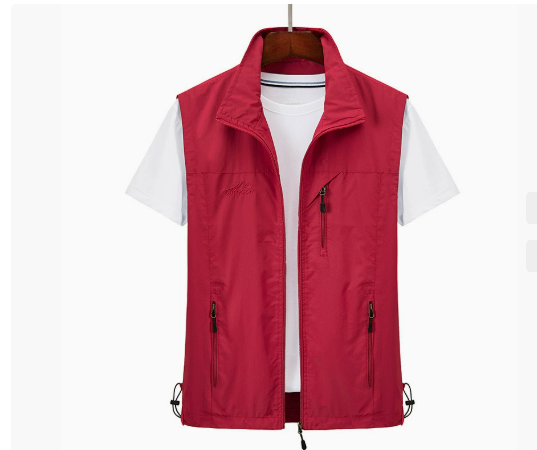 Herren atmungsaktive winddichte Reißverschlussjacke | Draußen
