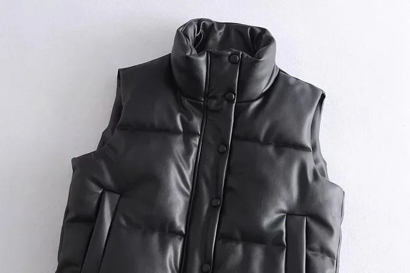 Moderne ärmellose Weste Damen | Winter