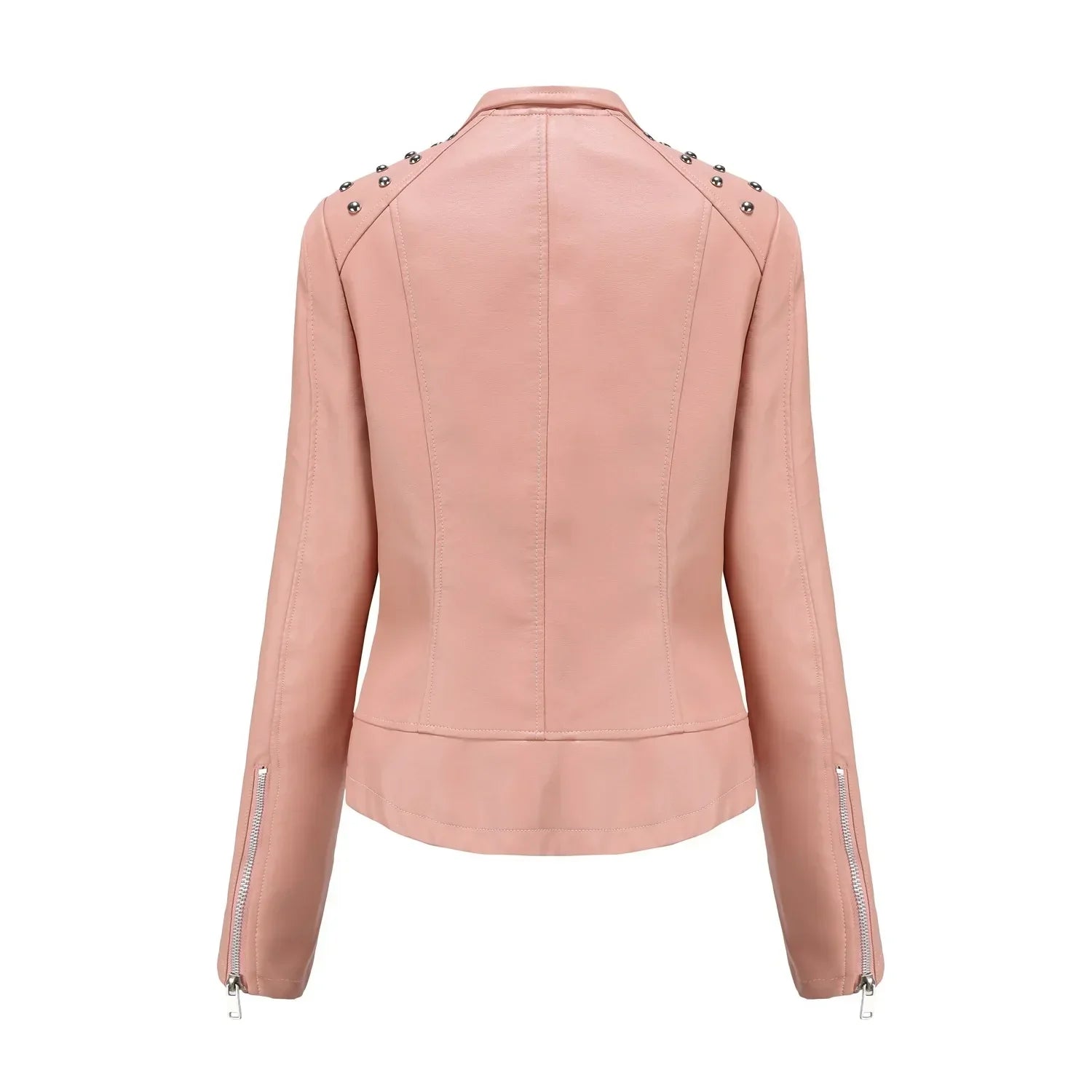 Damen Lässig Langarm Jacke | Reißverschluss